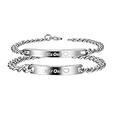 AmorFeel "His Only" und "Her One" Paar Armband