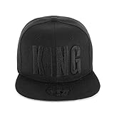 Johnny Chicos Snapback Cap KING, QUEEN, MUSIC, Größe:One Size;Farbe:KING
