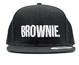 ASVP Shop Baseball-Kappe mit Stickerei "Brownie", Hip-Hop-Mütze, Snapback
