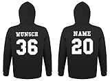 Partnerlook Pullover mit Wunsch Namen