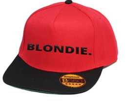 Blondie. | Classic Snapback Unisex / Redblack -