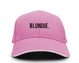 Blondie Motiv auf Basecap, Baseballcap, Schirmmütze, Classic, Mütze, stylisches Modeaccessoire, 6-Panel, Unisex , viele Sprüche und Designs, -